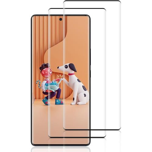 KAL-Verre Trempé Pour Honor 70,2 Pièces Ecran Trempe [3D Incurvé Couverture Complète][Haute Sensibilité] [Sans Bulless] Verre De Protection