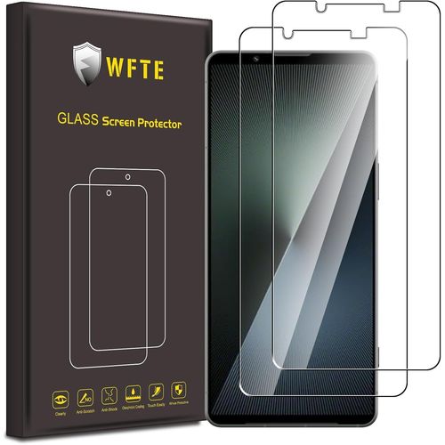 [Lot De 2 Verre Trempé Pour Sony Xperia 1 Vii/Sony Xperia 1 Vi, 0,26mm Film De Protection D'écran Avec Haute Transparence À 99%, Anti-Trace Protecteur Avec Dureté 9h Glass