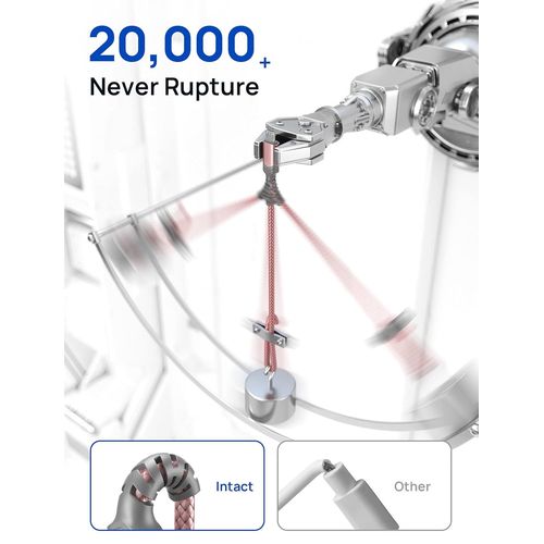 Câble Micro Usb [2M Lot De 2] Durable 3A Charge Rapide Câble Micro Usb 2.0 Compatible Avec Téléphones Intelligents Android, Samsung Galaxy S7 S6, Huawei, Htc, Sony, Lg, Kindle, Ps4-Rose