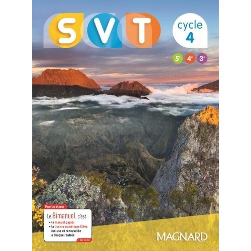 Svt Sciences De La Vie Et De La Terre Cycle 4 (5e/4e/3e)