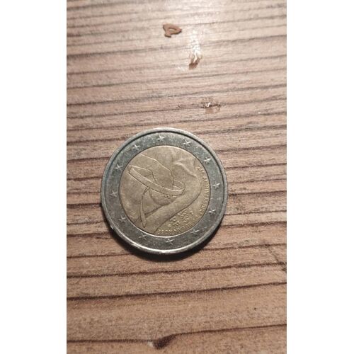 Pièce De 2€ 25eme Anniversaire Du Ruban Rose 1992 2017