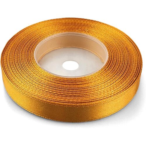 1x Ruban De Satin Orange Clair 12mm X 32 M Rouleaux De Ruban Satin Ruban Tissu Multicolore Ruban De Décoration Ruban À Bricoler Ruban Satin Décoratif Pour Pâques Cadeau Anniversaire Mariage