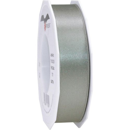Ardoise (Gris), Rouleau De 25 M De Ruban Satinée Pour Emballage Cadeau, Largeur 25 Mm, Accessoire De Décoration Et Bricolage, Ruban Décoratif Pour Présents, En Toute Occasion