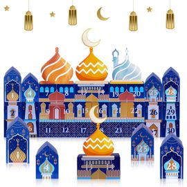 Calendrier Ramadan Pour Enfants, 30 Calendriers Du Ramadan Pour Remplissage En Tissu, Decoration Ramadan 2025, Sacs Cadeaux, Calendrier De L'avent Ramadan