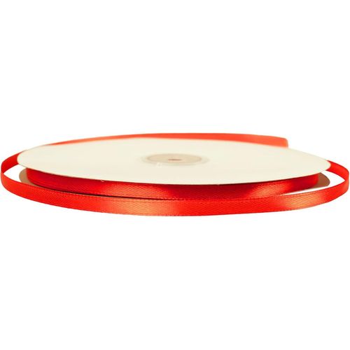 Ruban De Noël Rouge De 6 Mm D'épaisseur Pour Emballage Cadeau De Noël,91 M,Ruban De Satin Fin Pour Emballage Cadeau,Sacs Cadeaux De Noël,Cupcakes,Ballons,Décoration,Loisirs Créatifs