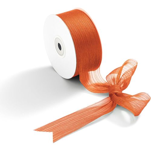 Ruban En Terre Cuite Ruban En Mousseline De Soie 23 M X 38 Mm Ruban Cadeau En Mousseline De Soie Ruban En Tissu Pour Mariage Ruban Décoratif