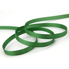 Ruban De Taft Vert Foncé - 50 M X 8 Mm - Ruban Décoratif En Tissu - Décoration De Table De Mariage, De Pâques - Pour La Fabrication De Cartes - Bricolage