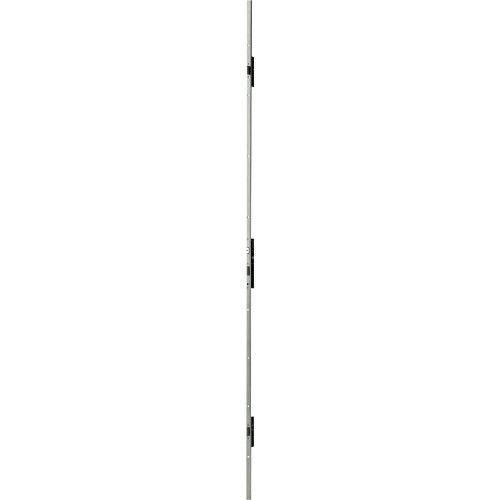 Serrure à larder 3 points - menuiserie métallique - têtière U - axe 50 mm ISEO CITY