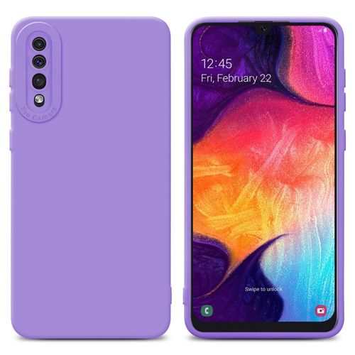 Cadorabo Housse Compatible Avec Samsung Galaxy A50 4g / A50s / A30s En Fluid Violet Clair - Étui De Protection En Silicone Tpu Flexible