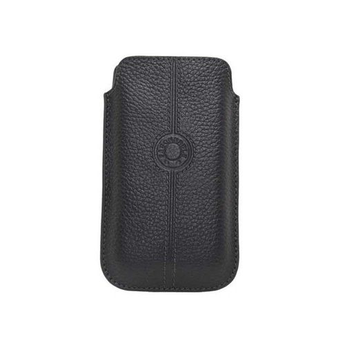 Etui Pouch Universel Faconnable Noir Taille Medium Eco-Cuir (Pu)