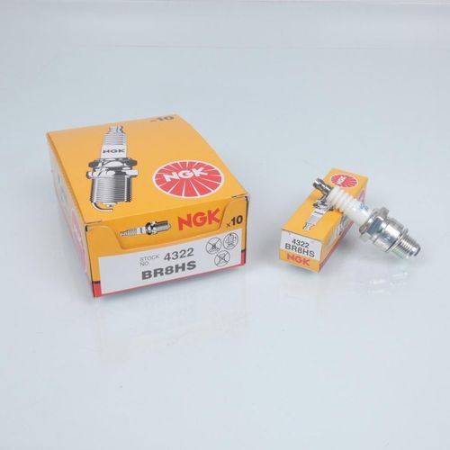 Bougie D'allumage Ngk Pour Mobylette Piaggio 50 Ciao 2000 À 2005 Neuf