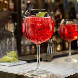 Lot De 6 Verres Campari