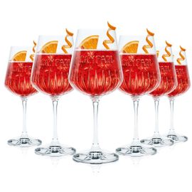 Lot De 6 Verres Campari