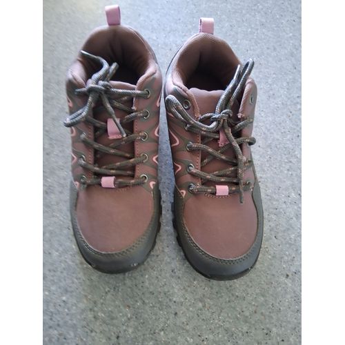 Basket "P- 36" Violet Et Gris "Tex" Femme