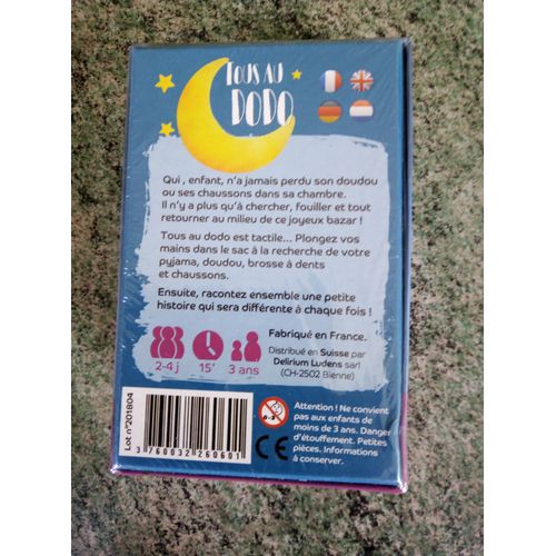 Jeu De Société Tous Au Dodo