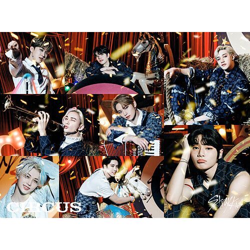 Stray Kids - Circus - Version B - Incl. Magazine, 32pg Photobook + Photo Card [Compact Discs] Photo Book, Photos, With Magazine, Japan - Import