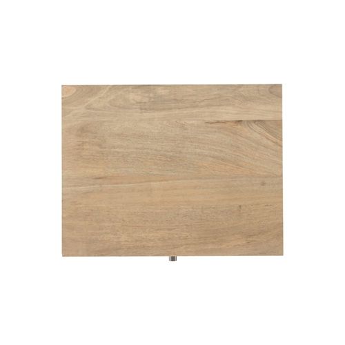 Table De Chevet En Bois De Manguier Gravé 1 Tiroir