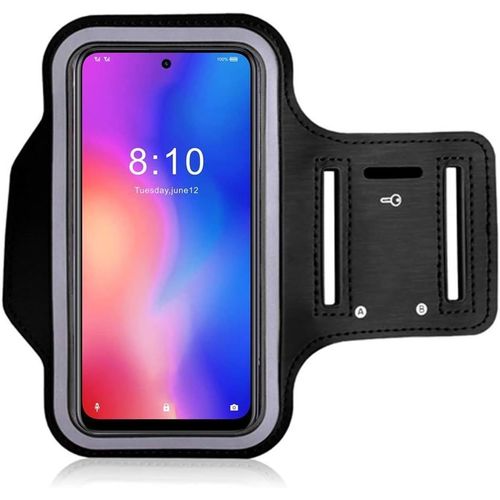 Noir Brassard De Sport Armband Pour Xgody Note 8 K20 Pro A6s A70 Etui Armband De Running Pour Xgody Mate X Mate30 Mini, Porte-Clés Sangle Ajustable, Jusqu'à 6