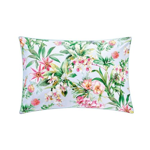 Taie D'oreiller Satin Bleu Clair 65x65 Cm