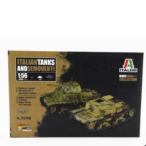 Tanks Et Semoventi Italiens 1/56-Italeri