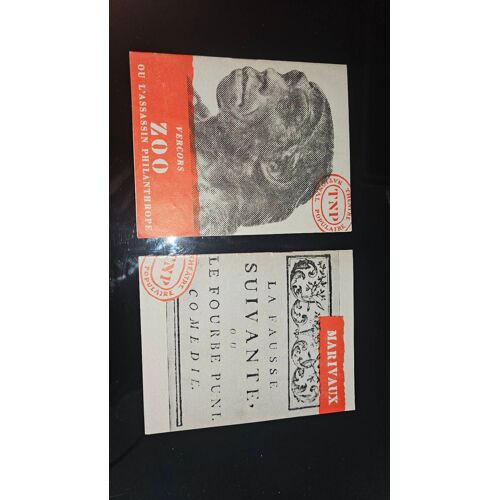 Ancien Programme Du Theatre National Du Palais De Chaillot.. Saison 1963/1964..Marivaux La Fausse Suivante..Zoo Ou L Assassin Philanthrope 8 Pages..Et 1 Billet 1964..