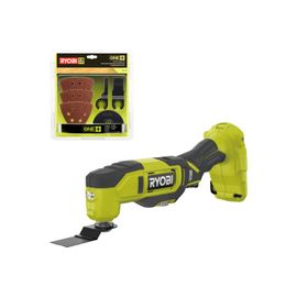 Pack RYOBI - Multitool RMT18-0 - 18V One+ - 11 accessoires - Sans batterie ni chargeur - Kit spécial bois 15 pièces RAK15MT