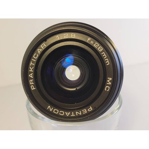 Pentacon Prakticar MC 28mm 1:2.8 - Monture Praktica B PB 28 mm f/2.8