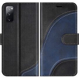 Sjzg-Coque Pour Galaxy S20 Fe/Galaxy S20 Lite, Portefeuille Etui En Cuir Pu, Magnétique Protection Housse Coque Pour Samsung Galaxy S20 Fe/Galaxy S20 Lite, Noir
