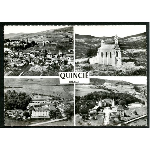 Carte Postale Quincié, Rhône, 1989