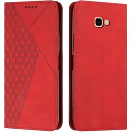 Coque Pour Samsung Galaxy A5 2017 / A520, Premium Flip Housse Étui Protection Rabat Clapet Portefeuille Phone Cover Magnétique [Porte Cartes] Antichoc Béquille Cover (Rouge)