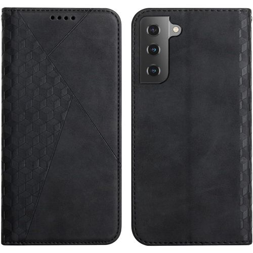 Coque pour Samsung Galaxy S24 Plus, Premium Flip Housse etui Protection Rabat Clapet Portefeuille Phone Cover Magnetique [Porte Cartes] Antichoc Bequille Cover (Noir)