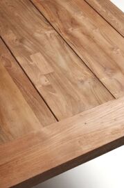 Table haute de repas en teck massif L150