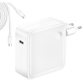 Alimentation Usb C 67w Chargeur Macbook Pro Pour Macbook Pro 16,15,14,13pouces Macbook Air 13 Pouces Compatible Avec Ipad Pro 2021/2020/2019,Hp,Lenovo,Et Plus Avec 1.8m Usb C Vers C Câble De Charge