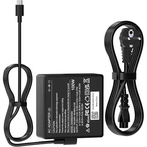 acdsgd-Chargeur USB C 100W Ordinateur Portable pour ASUS ROG Ally X Ally Dock ROG Flow X13 Z13 GV301 GV302 GZ301 ZenBook 14 14X UX5400 UX5401 Strix G18 G17 G16 G15 Zephyrus G16 G15 G14 Type C Adaptateur