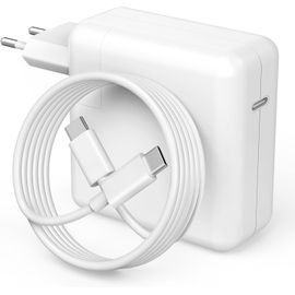 Chargeur Macbook Air 67w, Chargeur Mac Usb C Compatible Avec M1 M2 M3, Mac Book Air 2018-2021, Macbook Pro 13/14/15/16 Pouces, Ipad Pro, Lenovo, Xiaomi, Samsung, Acer, Asus,Hp(Câble De 2,0 M Inclus)