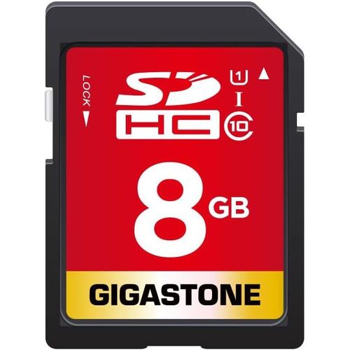 8 Go SDHC Carte Mémoire, Haute Vitesse pour La Réserve des Photos, des Vidéos, du Musique, des fichiers vocaux, Caméscope, Caméra, Enregistreur, PC, Mac, Classe 10