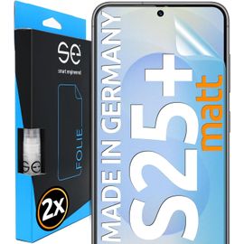 Kal-Se® Lot De 2 Films De Protection 3d Anti-Reflets Pour Samsung Galaxy S25 Plus, Anti-Reflets, 100 % Compatible Avec Faceid, Installation Facile Sans Bulles, Mat, Résistant Aux Chocs, En Tpu, Fabri