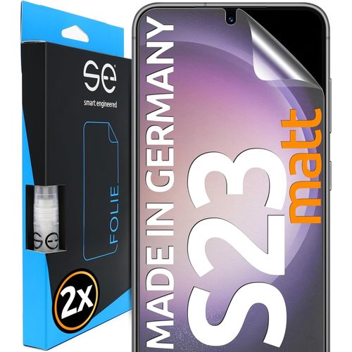 4x Film De Protection 3d Antireflet Pour Samsung Galaxy S23, Auto-Réparateur, Compatible Empreinte & Faceid, Installation Sans Bulles, Résistant Aux Chocs Et Rayures, Fabriqué En Allemagne
