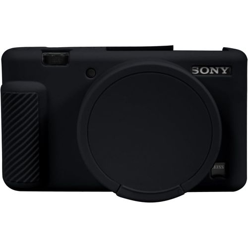 Étui de protection en silicone pour appareil photo Sony ZV-1,ZV1 avec capuchon d'objectif amovible pour appareil photo numérique Sony ZV 1.[C54]