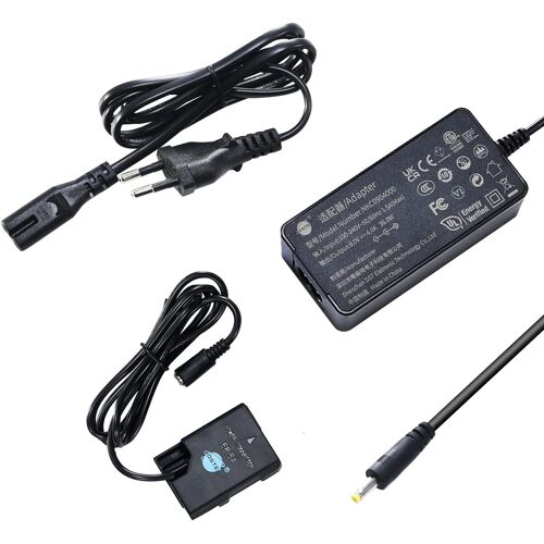 DSTE EH-5 AC Bloc d'alimentation EP-5A Kit de Batterie factice Compatible avec Nikon EN-EL14,D3300,D3400,D5300,D5500,D5600,D3200,D5200,D5100,D3S DF,Coolpix P7000