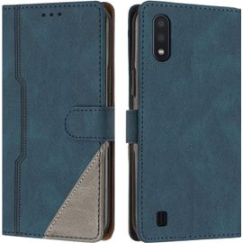 Coque Pour Samsung Galaxy A10 / M10, Housse Etui Portefeuille Cuir Multifonction, Fermeture Magntique Clapet Anti-Choc [Fonction Support] Flip Case Compatible Avec Samsung A10/M10 (Bleu)