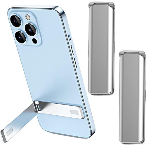 Cmjaagur-2 Pcs Support Téléphone, Ajustable Support Telephone Bureau Vertical Et Horizontal Compatible Pour Téléphone Portable,Bureau, Convient À La Plupart Des Smartphones[M732]