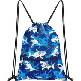 KALANKA-Sac à dos à Cordon pour Enfants - 34 x 45 cm Sac de Sport et de Sport étanche