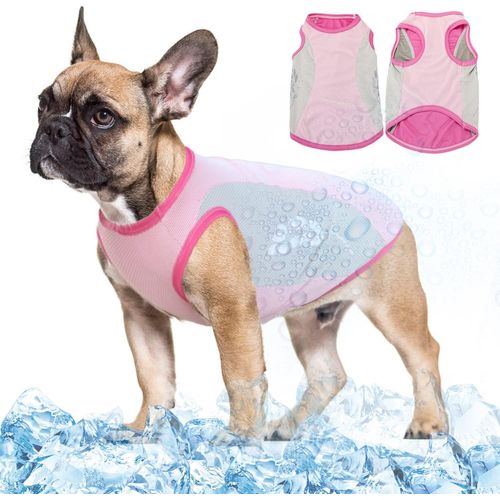 Kalanka-Gilet De Refroidissement Légère Pour Chien, T-Shirt Respirant Pour Chien, Protection Contre Les Uv, Veste De Refroidissement Pour Chien Avec Bande Réfléchissante, Manteau De Refroidissement E