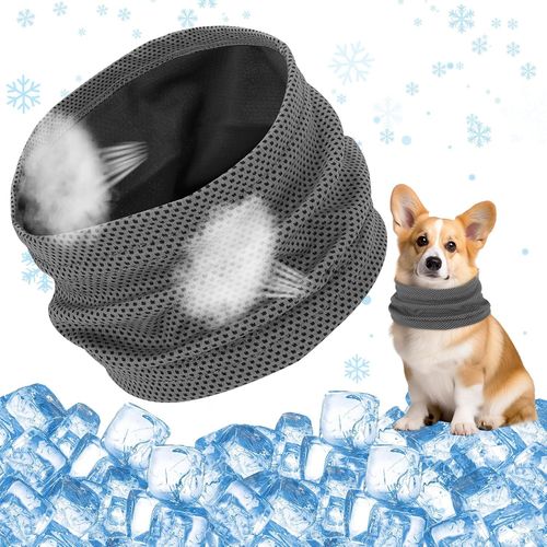 Kalanka-Bandana De Refroidissement Pour Chien, Bandana Chien Refroidissement, Collier De Refroidissement Pour Chien, Bandana Rafraichissant Pour Chien, Pour Rafraîchir Chiens En Été,45 X 13 Cm