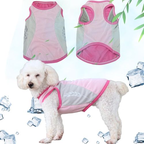 Kalanka-Gilet Rafraîchissant Pour Chien, Manteau Sûr Pour Chien Avec Bande Réfléchissante, Vêtements En Maille Respirante Pour L'été, Veste Rafraîchissante Légère Pour Chien