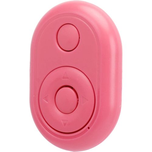 KALANKA-Tourneur de Page de Télécommande Bluetooth, pour TikTok pour Appareil Photo Bouton Selfie D'obturateur à Distance, Contrôleur Vidéo du Bout des Doigts pour Téléphone (Rose)