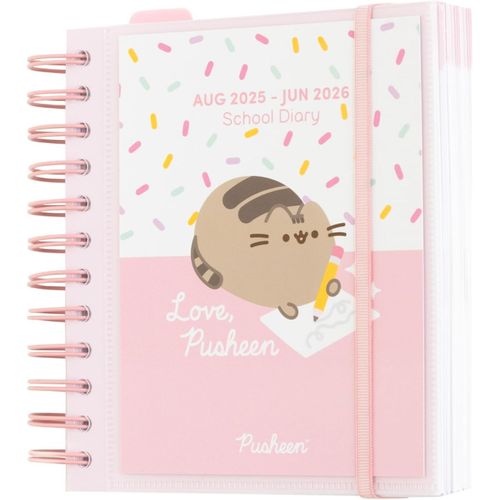 Teppc-- Agenda Journalier 2025 2026 Chat | Fourniture Scolaire Kawaii Pusheen, Agenda College 2025 2026 Fille