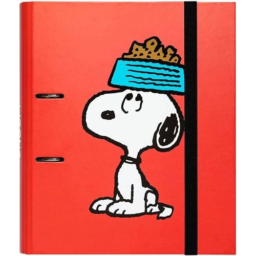 Eryi-- Classeur A4 2 Anneaux - Snoopy | Classeur Rigide 2 Anneaux, Format 27 X 32 Cm | Fournitures Scolaires, Organiseurs, Fournitures De Bureau