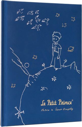 Jexnovashop-Carnet De Notes Le Petit Prince - Format A5, Pages Blanches, Couverture Rigide, Carnet De Notes A5, Notebook, Bullet Journal, Cahier De Notes, Journal Intime Cpa5001